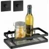 WENKO Étagère Murale Cuisine Gala, Etagère Murale Cuisine Fixation Sans Perçage Avec Adaptateur Turbo-Loc® Inclus, Acier, 24,8x12x5,5 Cm, Noir Mat 2 WENKO Étagère Murale Cuisine Gala, Etagère Murale Cuisine Fixation Sans Perçage Avec Adaptateur Turbo-Loc® Inclus, Acier, 24,8x12x5,5 Cm, Noir Mat -WENKO Soldes 31650774 1