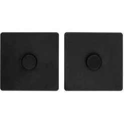 WENKO Étagère Murale Cuisine Gala, Etagère Murale Cuisine Fixation Sans Perçage Avec Adaptateur Turbo-Loc® Inclus, Acier, 24,8x12x5,5 Cm, Noir Mat -WENKO Soldes 31650774 5