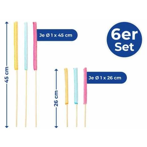 WENKO Ensemble De Bâtonnets Microfibre 4 WENKO Ensemble De Bâtonnets Microfibre – Image 2