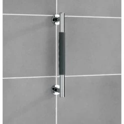 WENKO Barre De Maintien Douche, Poignée De Sécurité Salle De Bain Antidérapant En Acier Inox, Secura 40,5 Cm, Lot De 2, Acier Inox, Brillant 7 WENKO Barre De Maintien Douche, Poignée De Sécurité Salle De Bain Antidérapant En Acier Inox, Secura 40,5 Cm, Lot De 2, Acier Inox, Brillant -WENKO Soldes 31768460 3