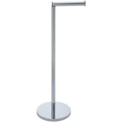 WENKO Porte Papier Toilette Sur Pied, Distributeur Papier Toilette, Inox, H55 Cm, Lot De 2 éponges Offertes 11 WENKO Porte Papier Toilette Sur Pied, Distributeur Papier Toilette, Inox, H55 Cm, Lot De 2 éponges Offertes -WENKO Soldes 32712520 5