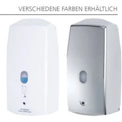 WENKO Distributeur Savon Automatique Mural, Sans Contact, Système Infrarouge, 650 Ml, Lot De 2 éponges Offertes 9 WENKO Distributeur Savon Automatique Mural, Sans Contact, Système Infrarouge, 650 Ml, Lot De 2 éponges Offertes -WENKO Soldes 32712553 4