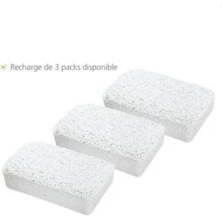 WENKO Déshumidificateur D'air 1kg, Absorbeur D'humidité, Pour Toutes Les Pièces De La Maison, Efficacité 3 Mois, 80 M³, Chlorure De Calcium, 23x15x15 Cm, Gris -WENKO Soldes 32747974 5