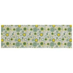 WENKO Tapis De Bain En Mousse Retro, Tapis Salle De Bain Antidérapant, Plastique, 65x200 Cm, Multicolore