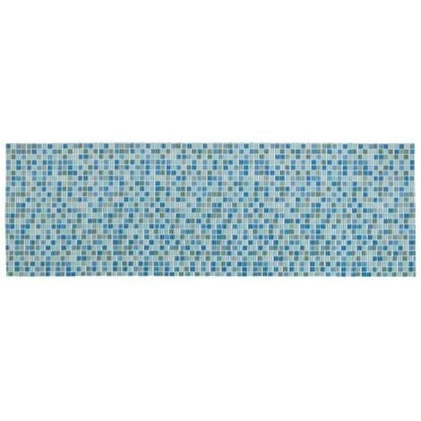 WENKO Tapis De Bain En Mousse Mosaic, Tapis Salle De Bain Antidérapant, Plastique, 65x200 Cm, Multicolore 3 WENKO Tapis De Bain En Mousse Mosaic, Tapis Salle De Bain Antidérapant, Plastique, 65x200 Cm, Multicolore