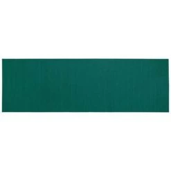 WENKO Tapis De Bain En Mousse, Tapis Salle De Bain Antidérapant, Plastique, 65x200 Cm, Vert Pétrole