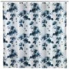 WENKO Rideau De Douche Antimoisissure Rose Bleu, Rideau De Douche Original, Lavable En Machine Et Waterproof, 12 Anneaux Rideau De Douche En Plastique Blanc Inclus, Polyester, 180x200 Cm, Bleu - Blanc 2 WENKO Rideau De Douche Antimoisissure Rose Bleu, Rideau De Douche Original, Lavable En Machine Et Waterproof, 12 Anneaux Rideau De Douche En Plastique Blanc Inclus, Polyester, 180x200 Cm, Bleu - Blanc -WENKO Soldes 32804293 1