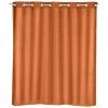 WENKO Rideau De Douche Comfort Flex, Rideau De Douche 180x200 Cm, Lavable En Machine Et Imperméable à L'eau, 10 Anneaux Rideau De Douche Intégrés, 100% Polyester, 180x200 Cm, Terracotta 2 WENKO Rideau De Douche Comfort Flex, Rideau De Douche 180x200 Cm, Lavable En Machine Et Imperméable à L'eau, 10 Anneaux Rideau De Douche Intégrés, 100% Polyester, 180x200 Cm, Terracotta -WENKO Soldes 32804297 1
