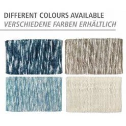 WENKO Tapis De Bain Urdu, Tapis Salle De Bain Anitdérapant, Coton Mélangé, 60x90 Cm, Ecru -WENKO Soldes 32804303 5