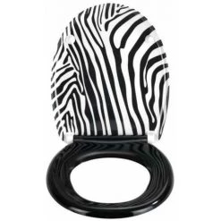 WENKO Abattant WC Original Wild, Abattant WC Avec Frein De Chute "easy Close", Fixation Acier Inox "fix Clip", Duroplastique, 38x45 Cm, Multicolore 9 WENKO Abattant WC Original Wild, Abattant WC Avec Frein De Chute "easy Close", Fixation Acier Inox "fix Clip", Duroplastique, 38x45 Cm, Multicolore -WENKO Soldes 32804308 3