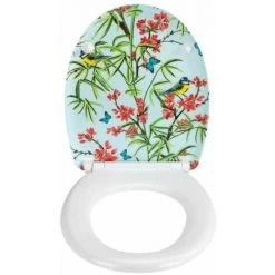 WENKO Abattant WC Original Natura, Abattant WC Avec Frein De Chute "easy Close", Fixation Acier Inox "fix Clip", Duroplastique, 38x45 Cm, Multicolore 8 WENKO Abattant WC Original Natura, Abattant WC Avec Frein De Chute "easy Close", Fixation Acier Inox "fix Clip", Duroplastique, 38x45 Cm, Multicolore -WENKO Soldes 32804311 2