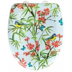 WENKO Abattant WC Original Natura, Abattant WC Avec Frein De Chute "easy Close", Fixation Acier Inox "fix Clip", Duroplastique, 38x45 Cm, Multicolore 10 WENKO Abattant WC Original Natura, Abattant WC Avec Frein De Chute "easy Close", Fixation Acier Inox "fix Clip", Duroplastique, 38x45 Cm, Multicolore -WENKO Soldes 32804311 4