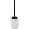 WENKO Porte Brosse WC Belluno, Brosse WC Noire, Céramique "soft Touch", Ø 11,5x42 Cm, Blanc 1 WENKO Porte Brosse WC Belluno, Brosse WC Noire, Céramique "soft Touch", Ø 11,5x42 Cm, Blanc -WENKO Soldes 32804371 1