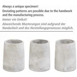 WENKO Porte Brosse WC Villena, Brosse WC Noire Et Manche Acier Inox, Béton Brossé, Ø 11,5x38 Cm, Gris 11 WENKO Porte Brosse WC Villena, Brosse WC Noire Et Manche Acier Inox, Béton Brossé, Ø 11,5x38 Cm, Gris -WENKO Soldes 32804379 5