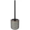 WENKO Porte Brosse WC Oviedo, Brosse WC Noire, Céramique, Ø 10,6x39,8 Cm, Multicolore 1 WENKO Porte Brosse WC Oviedo, Brosse WC Noire, Céramique, Ø 10,6x39,8 Cm, Multicolore -WENKO Soldes 32804382 1