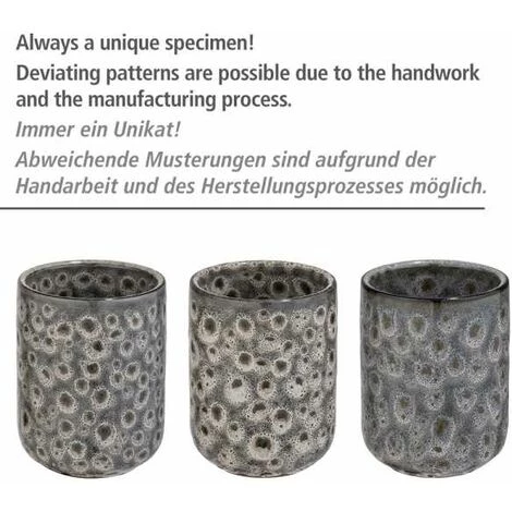 WENKO Porte Brosse WC Oviedo, Brosse WC Noire, Céramique, Ø 10,6x39,8 Cm, Multicolore 4 WENKO Porte Brosse WC Oviedo, Brosse WC Noire, Céramique, Ø 10,6x39,8 Cm, Multicolore – Image 2