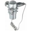 WENKO Support Sèche Cheveux Mural Bosiao, Porte Sèche Cheveux Mural, Acier Inox, 9x8,5x13,5 Cm, Brillant