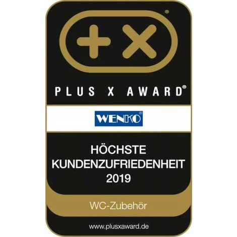 WENKO Abattant WC Avec Frein De Chute "easy Close" Cuero, Fixation Inox 'fix Clip", MDF, 35,5x42,5 Cm, Noir 7 WENKO Abattant WC Avec Frein De Chute "easy Close" Cuero, Fixation Inox 'fix Clip", MDF, 35,5x42,5 Cm, Noir – Image 5