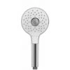 WENKO Pommeau De Douche 3 Jets Powerboost, Pommeau Douche Haute Pression Revigorant Grâce Aux 96 Buses, Design Rond, Embout Universel 1/2", Plastique ABS, ø12 Cm, Chromé - Blanc 1 WENKO Pommeau De Douche 3 Jets Powerboost, Pommeau Douche Haute Pression Revigorant Grâce Aux 96 Buses, Design Rond, Embout Universel 1/2", Plastique ABS, ø12 Cm, Chromé - Blanc -WENKO Soldes 32804407 1