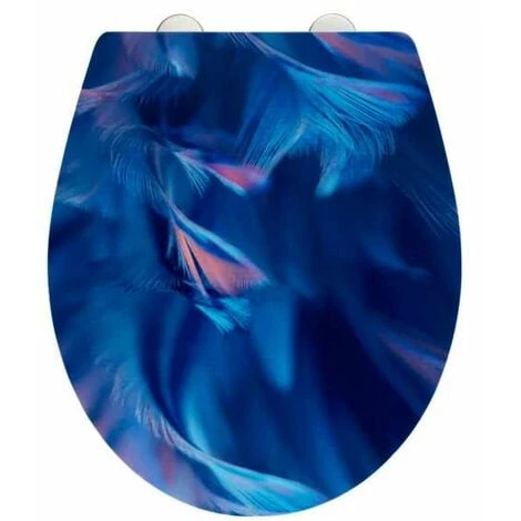 WENKO Abattant WC Original Surface Relief Softness, Abattant WC Avec Frein De Chute "easy Close", Fixation Acier Inox "fix Clip", Duroplastique, 38x44,5 Cm, Multicolore 3 WENKO Abattant WC Original Surface Relief Softness, Abattant WC Avec Frein De Chute "easy Close", Fixation Acier Inox "fix Clip", Duroplastique, 38x44,5 Cm, Multicolore