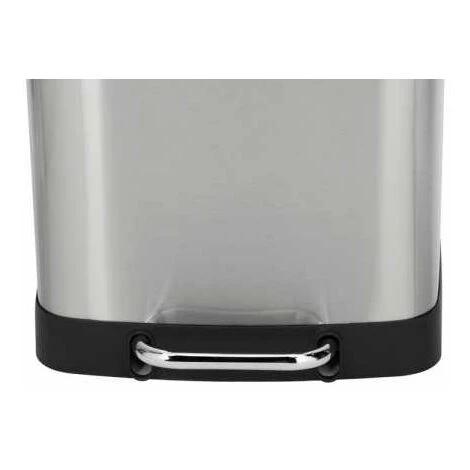 WENKO Poubelle Cuisine Double Studio, Poubelle Tri Sélectif, Poubelle à Pédale Avec Deux Compartiments, Frein De Chute "easy Close", 2x12L, Acier Inox, 37x50x34 Cm, Mat 6 WENKO Poubelle Cuisine Double Studio, Poubelle Tri Sélectif, Poubelle à Pédale Avec Deux Compartiments, Frein De Chute "easy Close", 2x12L, Acier Inox, 37x50x34 Cm, Mat – Image 4