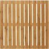 WENKO Caillebotis Douche Bois, Tapis Bambou Salle De Bain, Usage Intérieur Et Extérieur, Bambou, 50x50 Cm, Marron 1 WENKO Caillebotis Douche Bois, Tapis Bambou Salle De Bain, Usage Intérieur Et Extérieur, Bambou, 50x50 Cm, Marron -WENKO Soldes 33354069 1