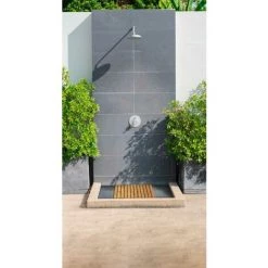 WENKO Caillebotis Douche Bois, Tapis Bambou Salle De Bain, Usage Intérieur Et Extérieur, Bambou, 50x50 Cm, Marron 10 WENKO Caillebotis Douche Bois, Tapis Bambou Salle De Bain, Usage Intérieur Et Extérieur, Bambou, 50x50 Cm, Marron -WENKO Soldes 33354069 4