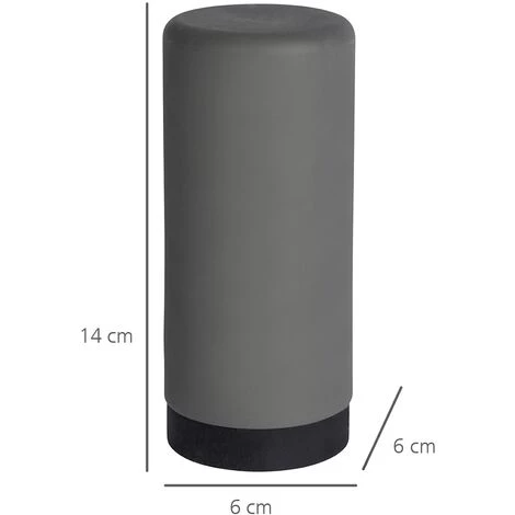 WENKO Distributeur Liquide Vaisselle, "Easy Squeez-e", Gris, Lot De 2 éponges Offertes 6 WENKO Distributeur Liquide Vaisselle, "Easy Squeez-e", Gris, Lot De 2 éponges Offertes – Image 4