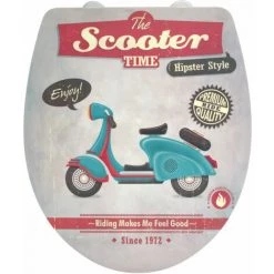 WENKO Vieille Housse De Siège De Toilette Pour Scooter