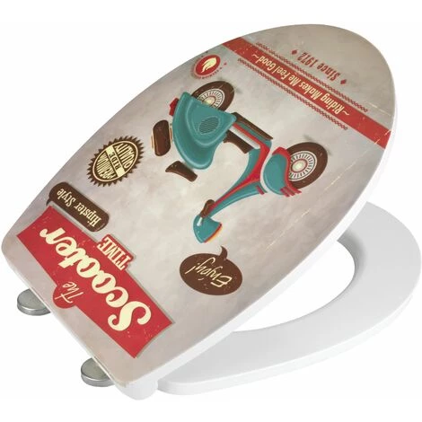 WENKO Vieille Housse De Siège De Toilette Pour Scooter 5 WENKO Vieille Housse De Siège De Toilette Pour Scooter – Image 3