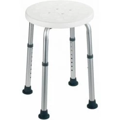 WENKO Tabouret De Douche Et De Bain Secura, Réglable En Hauteur