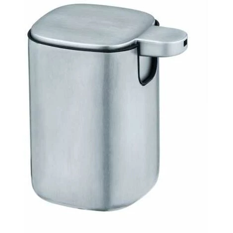 WENKO Distributeur Savon Liquide Alassio, Capacité 230 Ml, Acier Inox, 9,3x39,2x9,3 Cm, Mat 3 WENKO Distributeur Savon Liquide Alassio, Capacité 230 Ml, Acier Inox, 9,3x39,2x9,3 Cm, Mat