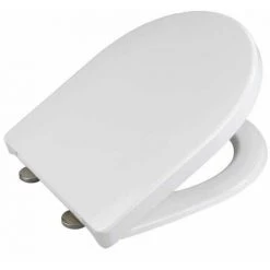 WENKO Abattant WC Exclusif No. 9, Abattant WC Adapté à Keramag Icon 4U Et à La Céramique Standard, Avec Frein De Chute, Fixation Fix-Clip, Duroplast, Blanc 9 WENKO Abattant WC Exclusif No. 9, Abattant WC Adapté à Keramag Icon 4U Et à La Céramique Standard, Avec Frein De Chute, Fixation Fix-Clip, Duroplast, Blanc -WENKO Soldes 34038508 3