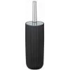 WENKO Porte Brosse WC Agropoli, Brosse WC Noire, Design Fermé, Plastique Surface Givrée, Ø 10x36,5 Cm, Gris 1 WENKO Porte Brosse WC Agropoli, Brosse WC Noire, Design Fermé, Plastique Surface Givrée, Ø 10x36,5 Cm, Gris -WENKO Soldes 34038515 1