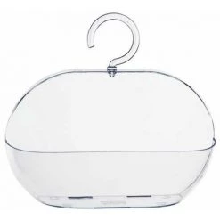 WENKO Panier De Douche à Suspendre Cocktail, étagère Douche Plastique à Suspendre, Plastique, 26x23x19 Cm, Transparent 7 WENKO Panier De Douche à Suspendre Cocktail, étagère Douche Plastique à Suspendre, Plastique, 26x23x19 Cm, Transparent -WENKO Soldes 34038538 3