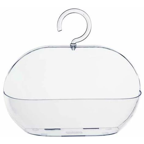 WENKO Panier De Douche à Suspendre Cocktail, étagère Douche Plastique à Suspendre, Plastique, 26x23x19 Cm, Transparent 5 WENKO Panier De Douche à Suspendre Cocktail, étagère Douche Plastique à Suspendre, Plastique, 26x23x19 Cm, Transparent – Image 3