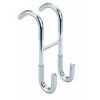 WENKO Crochet Salle De Bain Taranto, Crochet à Suspendre Au Radiateur Ou à La Paroi De Douche, Acier Inox, 5x12x7,5 Cm, Brillant 1 WENKO Crochet Salle De Bain Taranto, Crochet à Suspendre Au Radiateur Ou à La Paroi De Douche, Acier Inox, 5x12x7,5 Cm, Brillant -WENKO Soldes 34038543 1
