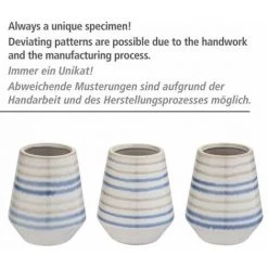 WENKO Distributeur Savon Liquide Navalon, Capacité 350 Ml, Céramique Peinte à La Main, Ø 10x16 Cm, Multicolore -WENKO Soldes 34038599 5