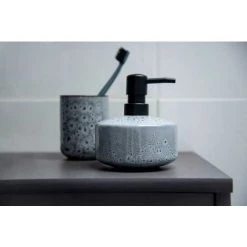 WENKO Gobelet Brosse à Dent Oviedo, Gobelet Salle De Bain, Céramique, Ø 7,5x9,5 Cm, Multicolore -WENKO Soldes 34038604 5