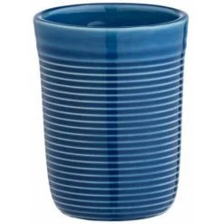 WENKO Porte Brosse à Dent Sada, Gobelet Salle De Bain Céramique, Pot Brosse à Dent Design Avec Surface Structurée, Céramique Haut De Gamme, Ø 8x10 Cm, Bleu Marine 7 WENKO Porte Brosse à Dent Sada, Gobelet Salle De Bain Céramique, Pot Brosse à Dent Design Avec Surface Structurée, Céramique Haut De Gamme, Ø 8x10 Cm, Bleu Marine -WENKO Soldes 34038618 3