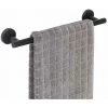 WENKO Porte Serviette Mural Bosio, Barre Porte Serviette Murale Fixation Murale Inclus, Acier Inoxydable, 40x5,5x7 Cm, Noir Mat 2 WENKO Porte Serviette Mural Bosio, Barre Porte Serviette Murale Fixation Murale Inclus, Acier Inoxydable, 40x5,5x7 Cm, Noir Mat -WENKO Soldes 34038623 1