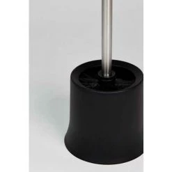 WENKO Brosse WC Basic Noir - Brosse WC Noire Excellent Rapport Qualité/Prix, Lot De 2, Polypropylène, 14x38x14 Cm, Noir -WENKO Soldes 34038662 4