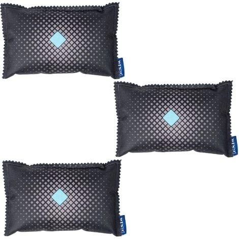 WENKO Coussin Déshumidificateur, Absorbeur D'humidité, 350g, Lot De 3 3 WENKO Coussin Déshumidificateur, Absorbeur D'humidité, 350g, Lot De 3