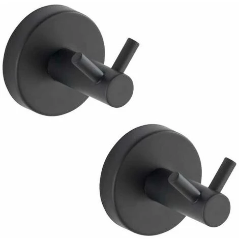 WENKO Crochet Porte Manteau-Porte Serviette Mural, Double, Rond, Solution Sans Perçage, Innovation "Vacuum Loc Plus", Lot De 4 3 WENKO Crochet Porte Manteau-Porte Serviette Mural, Double, Rond, Solution Sans Perçage, Innovation "Vacuum Loc Plus", Lot De 4