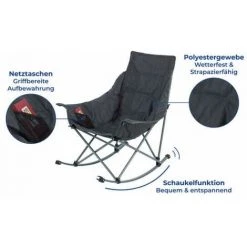 WENKO Fauteuil à Bascule Pliant -WENKO Soldes 34038761 4