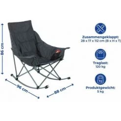 WENKO Fauteuil à Bascule Pliant -WENKO Soldes 34038761 5