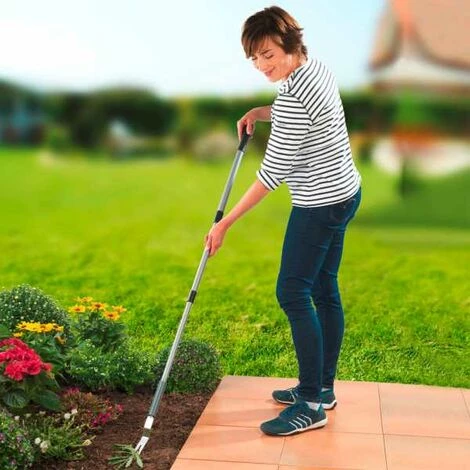 WENKO Désherbeur Manuel Avec Manche Téléscopique 7 WENKO Désherbeur Manuel Avec Manche Téléscopique – Image 5
