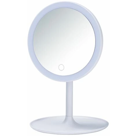 WENKO Miroir LED à Poser Turro - 18 X 28 X 18 - Blanc 4 WENKO Miroir LED à Poser Turro - 18 X 28 X 18 - Blanc – Image 2