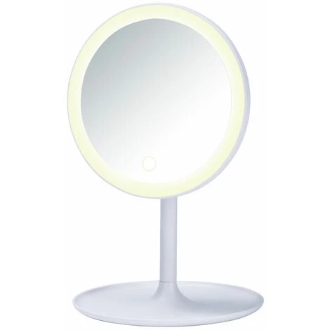 WENKO Miroir LED à Poser Turro - 18 X 28 X 18 - Blanc 6 WENKO Miroir LED à Poser Turro - 18 X 28 X 18 - Blanc – Image 4