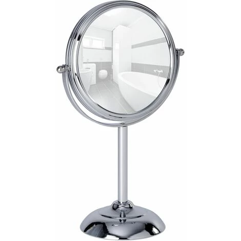 WENKO Miroir à Poser Globo - 33 X 37 X 17 - Argent 3 WENKO Miroir à Poser Globo - 33 X 37 X 17 - Argent